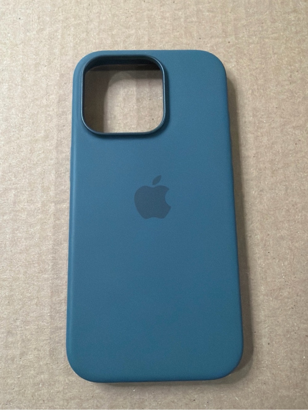 Apple Silicone iPhone Case - Teal